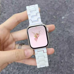 Colorful Transparent Resin Watchband - Fashion Bracelet Strap for 22mm Universal (Colorful white)