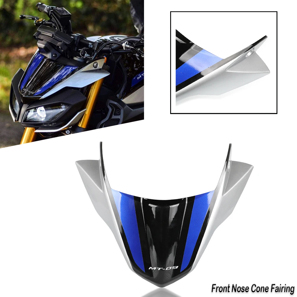 

MT09 Windshield Front Fender Beak Nose Cone Extension Extender Cover Cowl For Yamaha MT-09 MT 09 SP FZ09 2017 2018 2019 2020