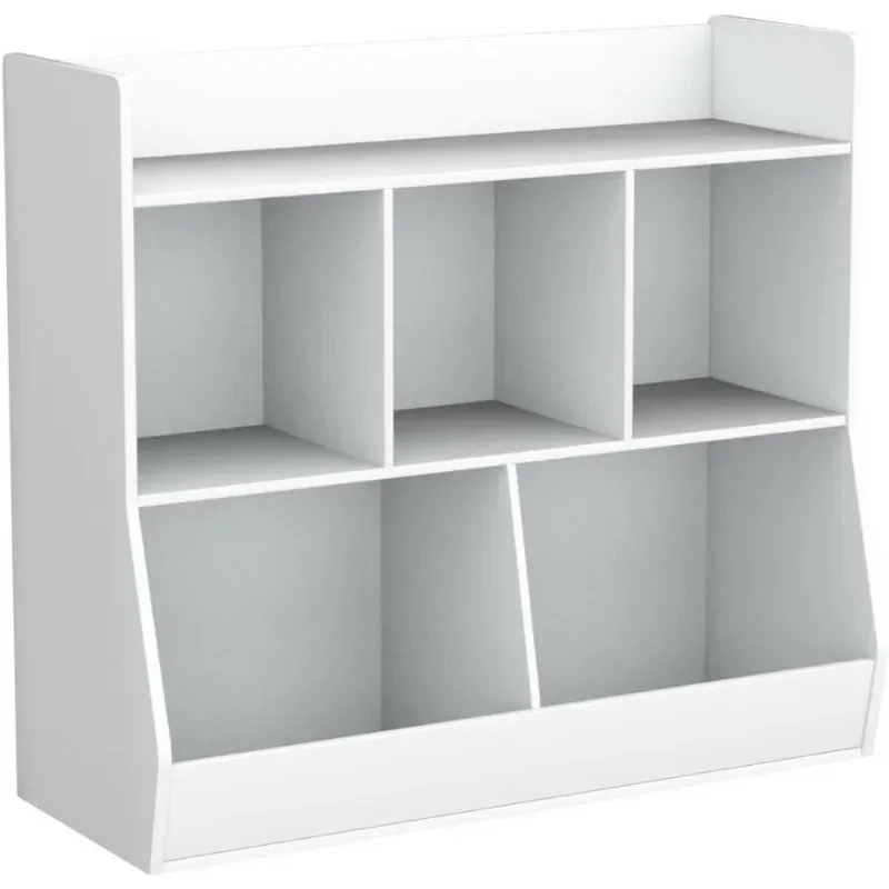 %a Toy Storage Organizer with Bookshelf, 5-Cubby Children's Toy Shelf, Toy Storage Cabinet, Suitable for Children's Room