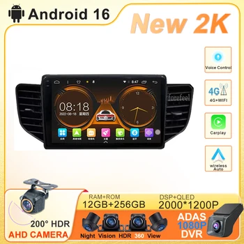 GPS Android 16 per Chevrolet N400 V 2019 per Wuling Honggua V, sistema di navigazione multimediale, autoradio, lettore DVD, schermo stereo per auto