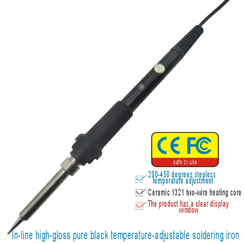

1Pcs/Lot DGKS Temperature Adjustable Electric Soldering Iron Kit Set CE Certification US/EUR/CHN/UK Standard 110V 220V