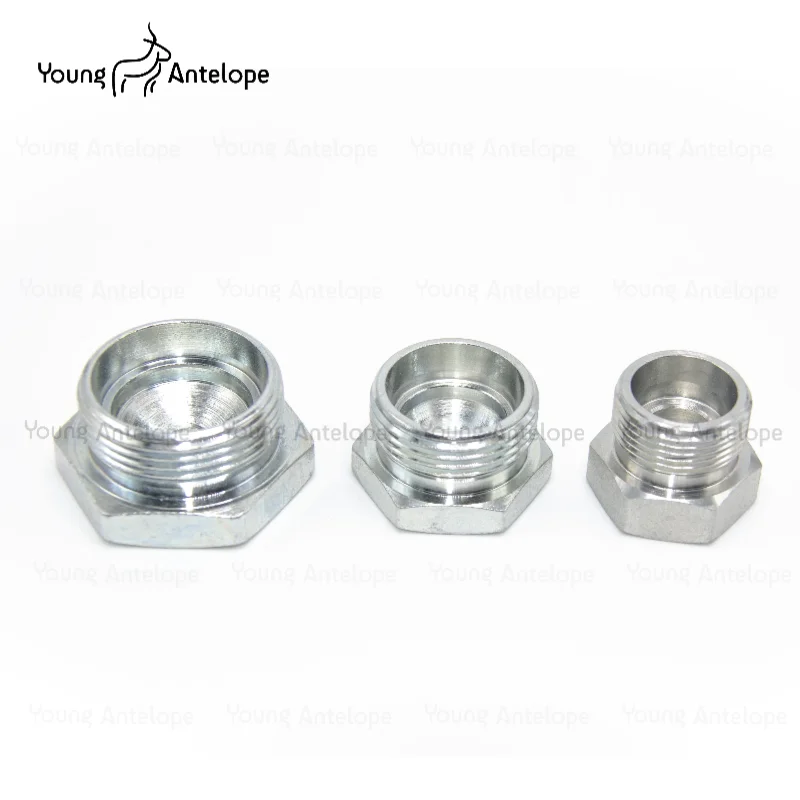 Metric Male Thread H-type 24 Degree Cone Sealing Ferrule Type Oil Plug High Pressure Hydraulic Joint M18 M22 M30 connection joint