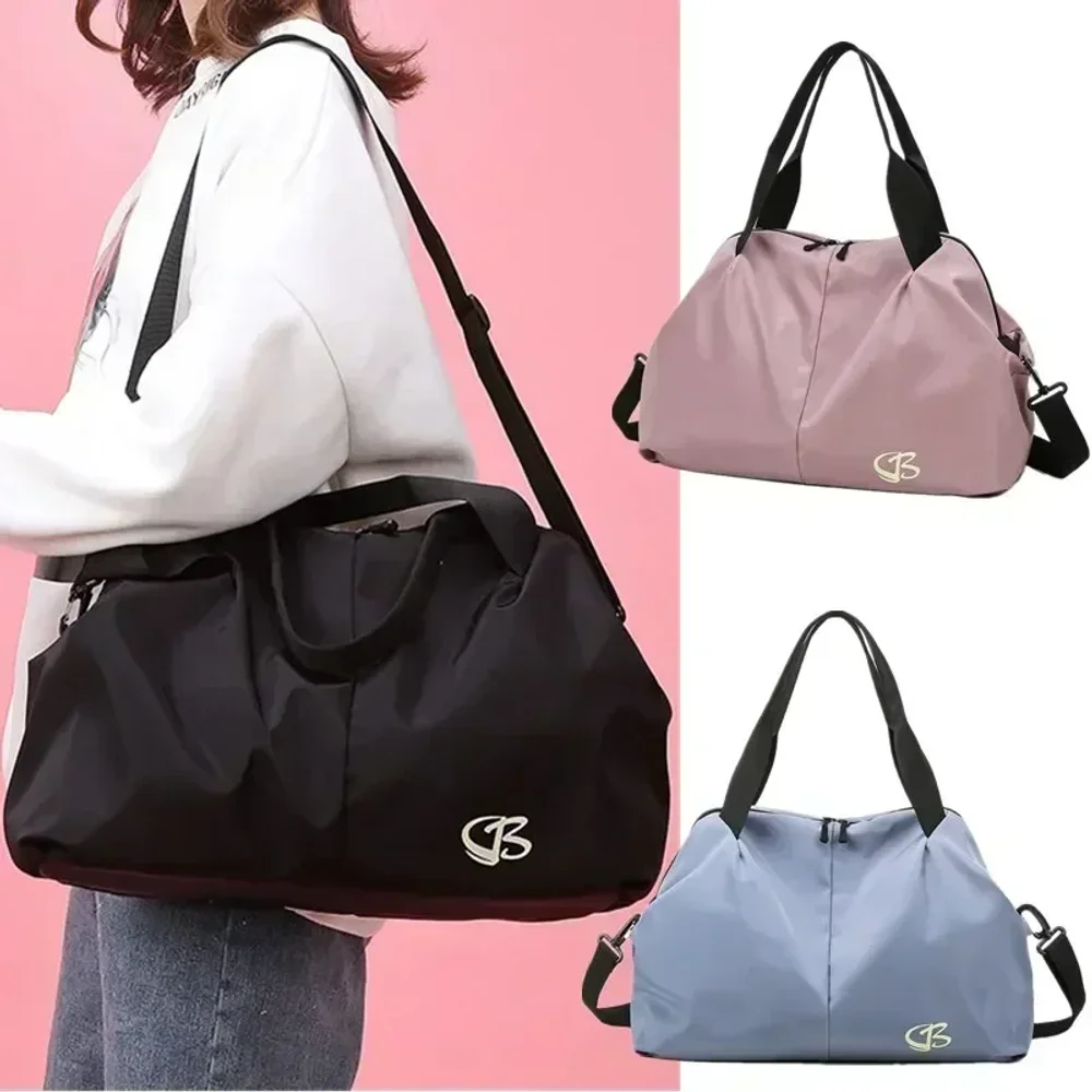 Large Capacity Yoga Gym Bag Waterproof Women Swimming Outdoor Sports Bags Multifunction Hand Travel Duffle Weekend Package Bag