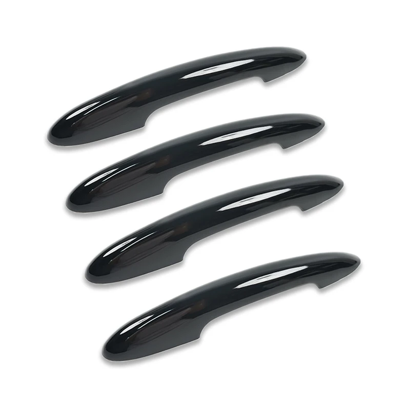 4 Stück glänzende schwarze Türgriff abdeckung für Mini Cooper JCW