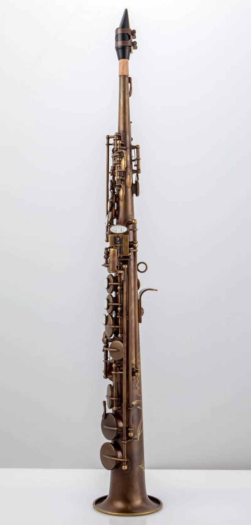 Made in France Mark VI bronze B flat Soprano Saxophone Brass Music Instruments Sax With Case Mouthpiece