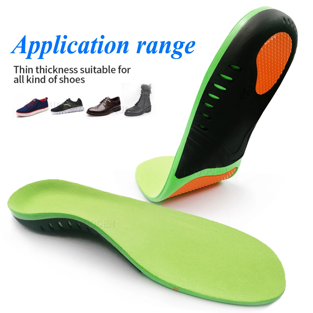 Orthotic Insole High Arch Support Insoles X/O Type Leg Flat Feet Orthopedic Women Men Orthopedic Foot Pain Unisex Dropshipping