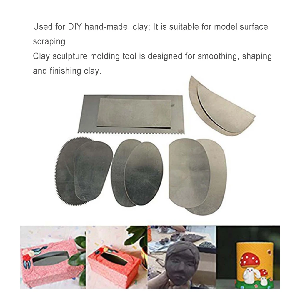 

10 штук инструмент для формования глиняных скульптур Антикоррозийные инструменты для керамики