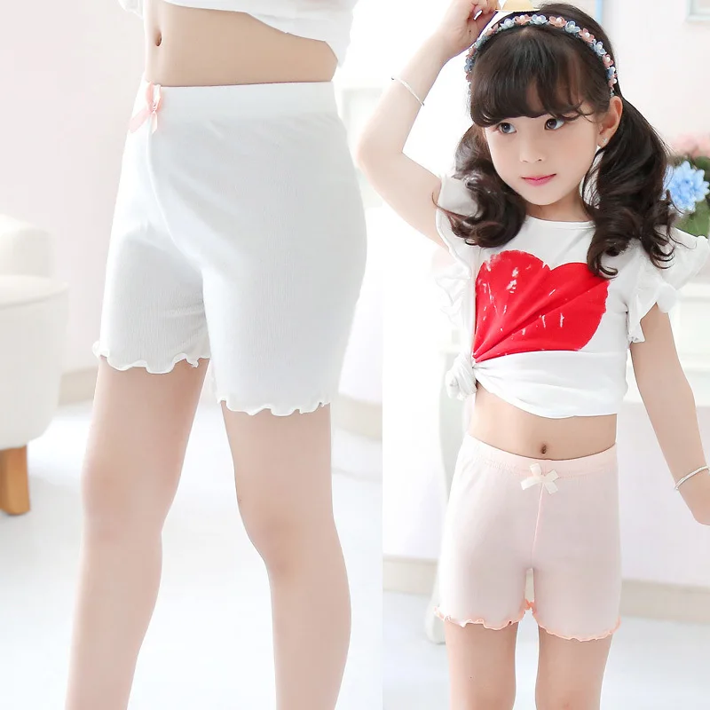 Child girl pantie 100% Cotton Girls Safety Pants Top Quality Kids Short Pants Underwear  Children Summer Cute Shorts Underpants For 3-10 Years Old - Kids Shorts -  AliExpress