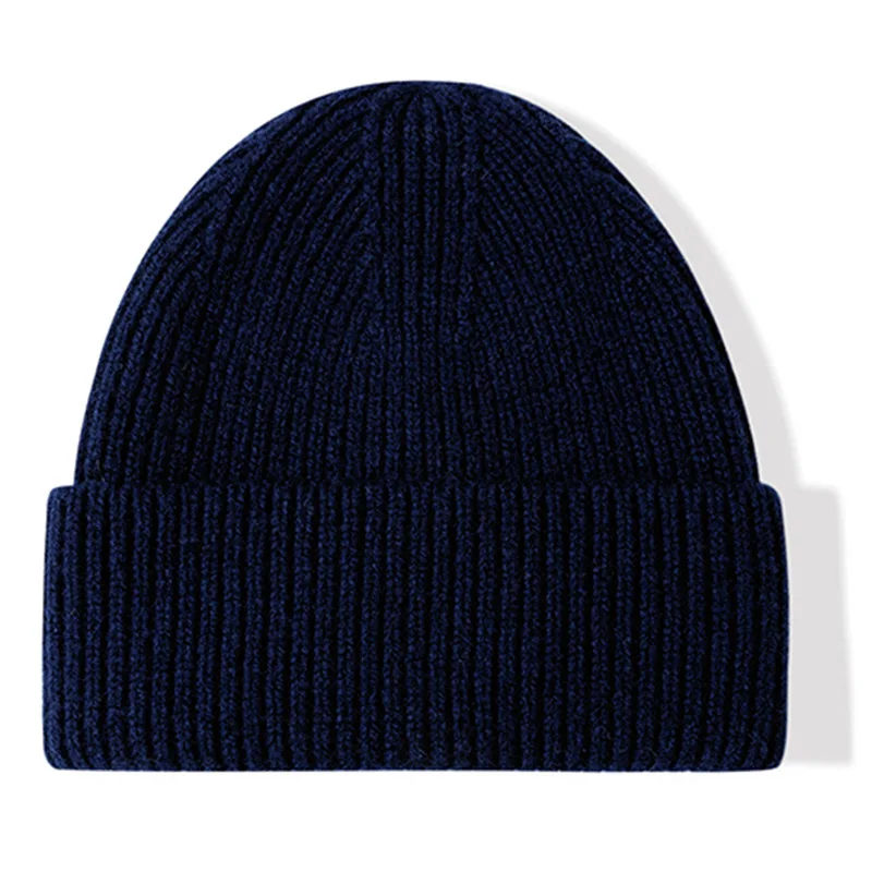 100% Merino Wool Winter Beanie Unisex Soft Knit Hat