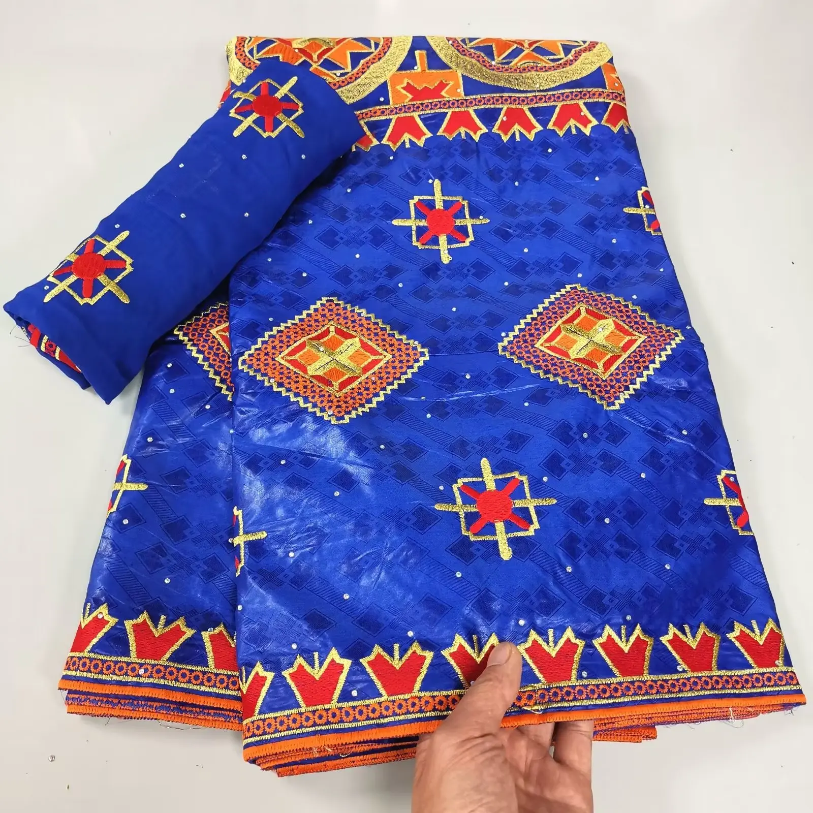 Basin Riche Fabric 100Cotton Embroidery Fabrics 2023 High Quality