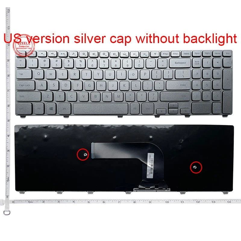 

US/UK/ SP Backlit Keyboard For DELL Inspiron 17-7000 7737 15HR 7746 P24E