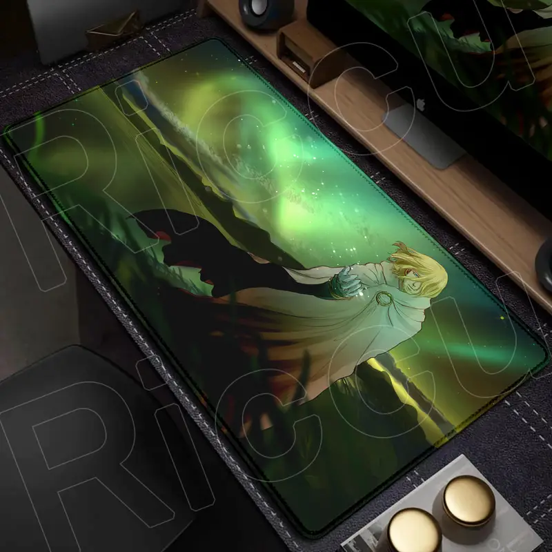 XXL Large Mousepad Vinland Saga 90x40CM Mouse Pad E-sports Gaming Keyboard Protector PC Accessories HD Computer carpet Desk Mat - Image 22