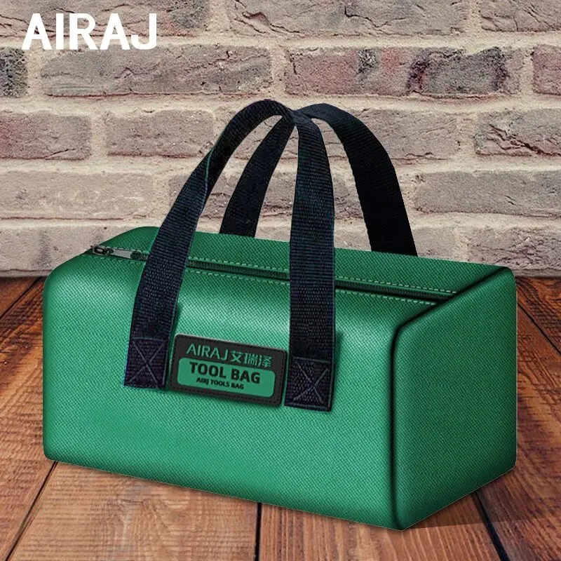  AIRAJ Electrician Tool Bag Multifunctional Strong and Durable Oxford Thickened Woodworking Storage Portable Handheld Bag 