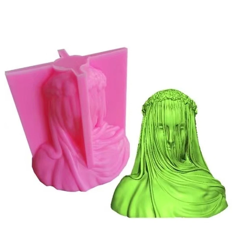 Mould Silicone 3d Candle Woman Woman Body Candles Molds Woman Body