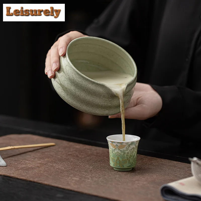 Japanese Style Striped Thread Striped Tea Set Complete Set Elegant Matcha Whip Japanese Matcha Set Kit Home Tea-making Tools