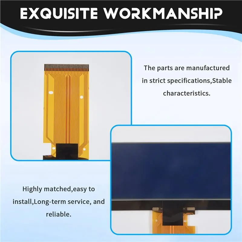 메르세데스 벤츠 W203 C-클래스용 BT-대시보드 LCD 디스플레이 LCD 화면 계기판 픽셀