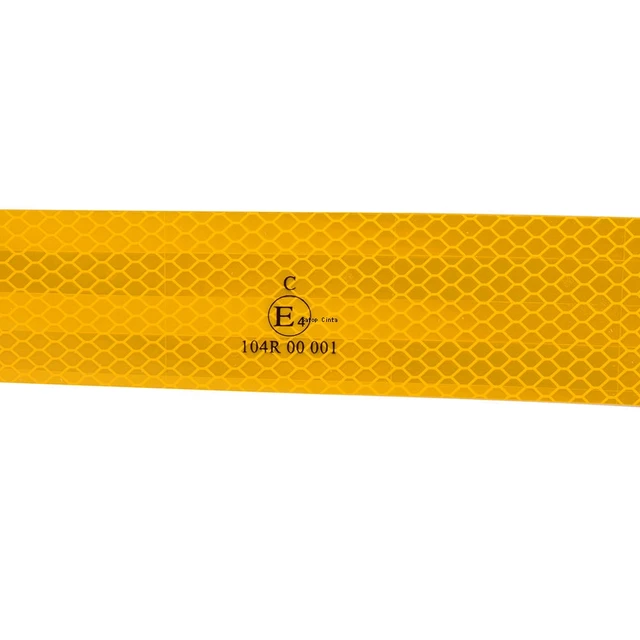 High Intensity Reflective Adhesive Tape - Red White Yellow