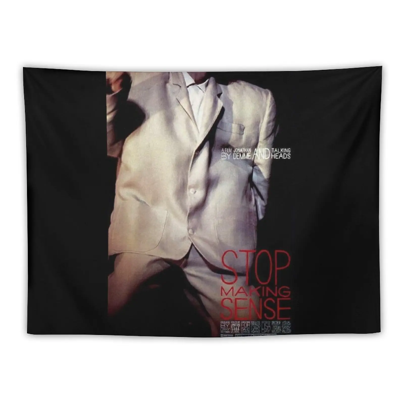 

Stop Making Sense Tapestry Decorative Wall Mural Carpet On The Wall