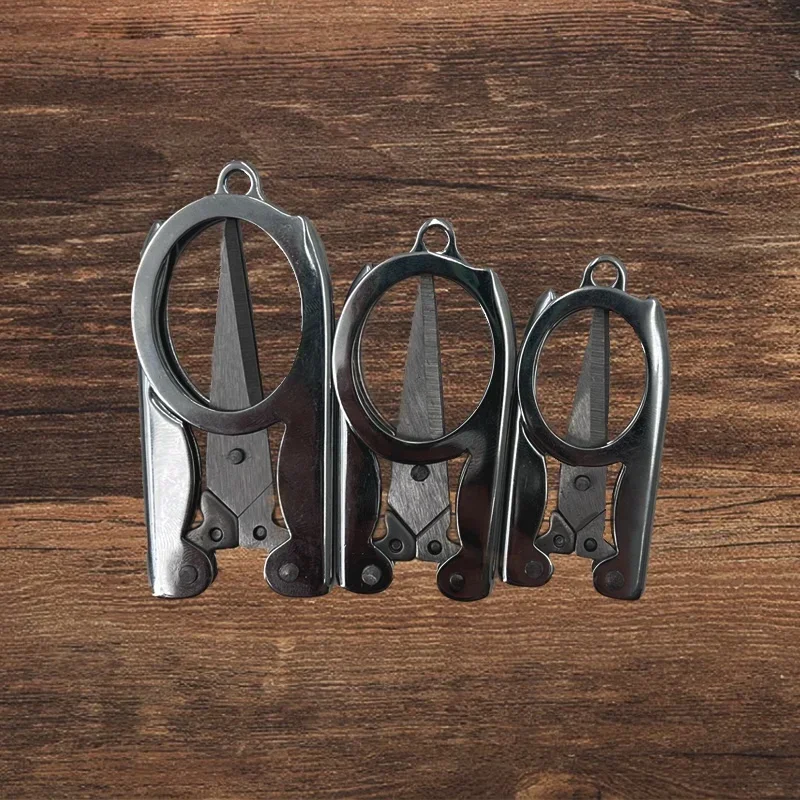 Pocket Travel For Paper Work Diary School Folding Scissors Small Crafts Sharp Blade Mini Thread Tailor Scissors Utility Knife