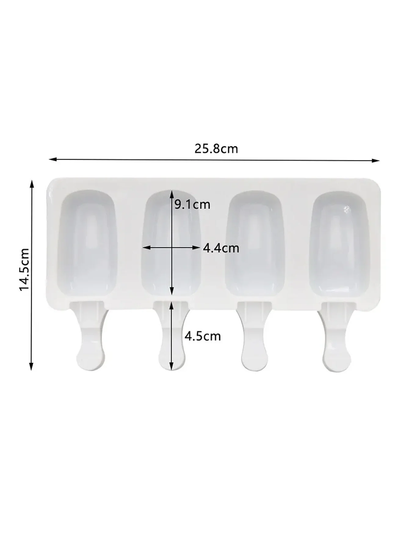 Ice Cream Mold Silicone Ice Cream Mold DIY Silicone Mold Fruit Juice Ice Tray Popsicle Mould Baking