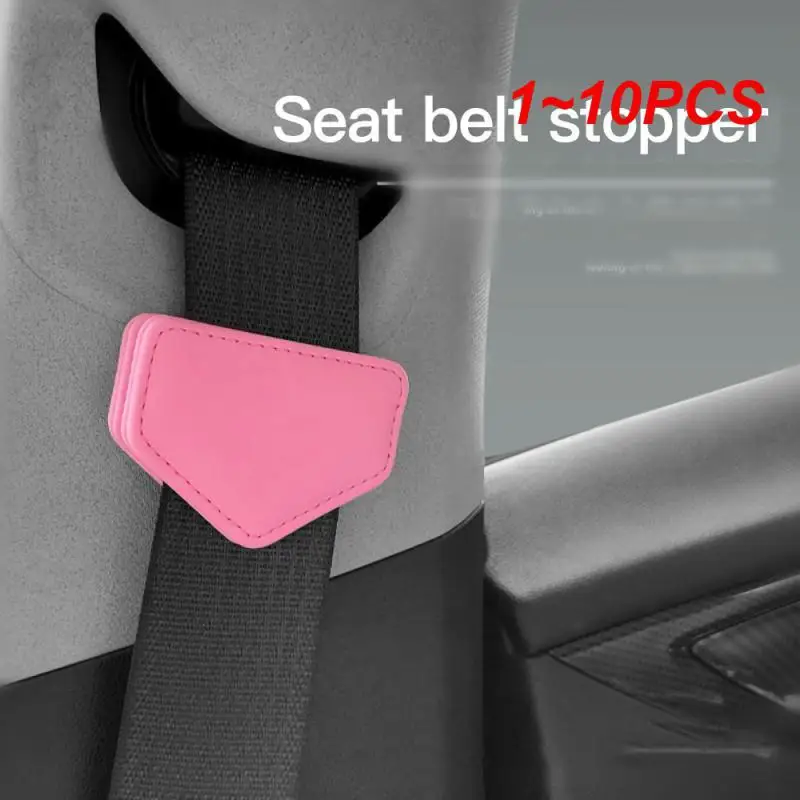 

1 ~ 10 шт. зажим для автомобильного ремня безопасности магнитный ремень безопасности фиксированный ограничитель PU ремня безопасности фиксированный ограничитель с зажимом для карт для автомобильного интерьера