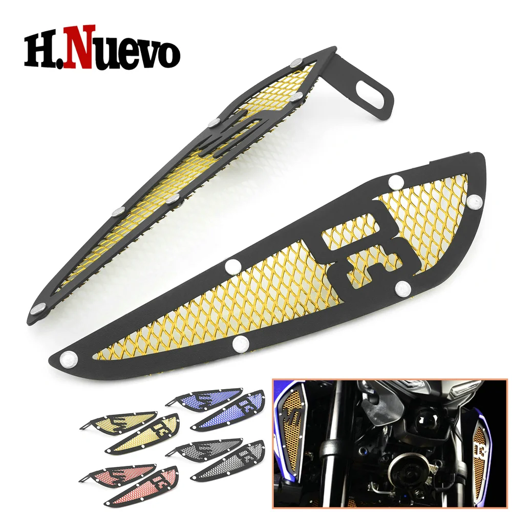 

Motorcycle Air Intake Cover For YAMAHA MT03 MT 03 2020 2021 2022 Fuel Tank Air Intake Mesh Inlet Decorative Guard Accessories