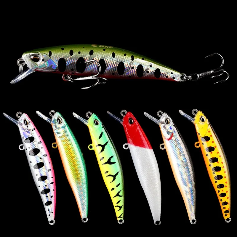 

Sinking Minnow Fishing Lure, Artificial Japan Hard Bait, Bass Pike Wobblers, Crankbait Carp Lure, 7.5cm, 11g, 1Pc