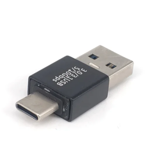 Angled USB-C to USB 3.0 High-Speed OTG Adapter