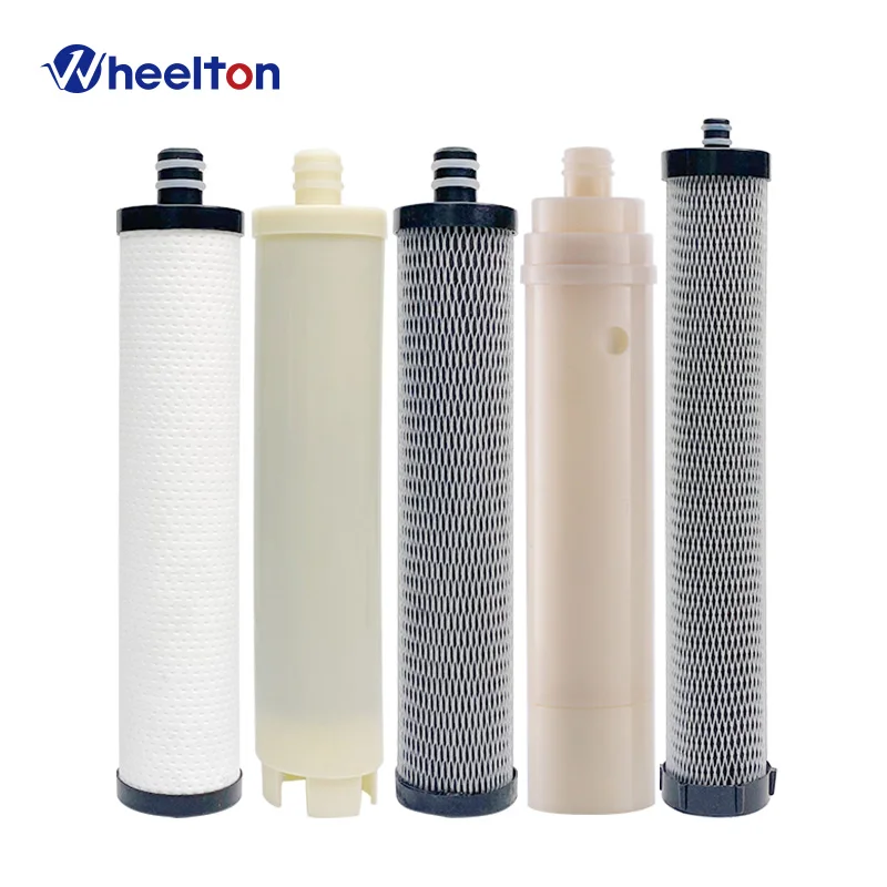 1 개 탄소 필터 물 정화 필터 호환 WHT-A6 PP T33 활성 탄소 한외 여과 카트리지