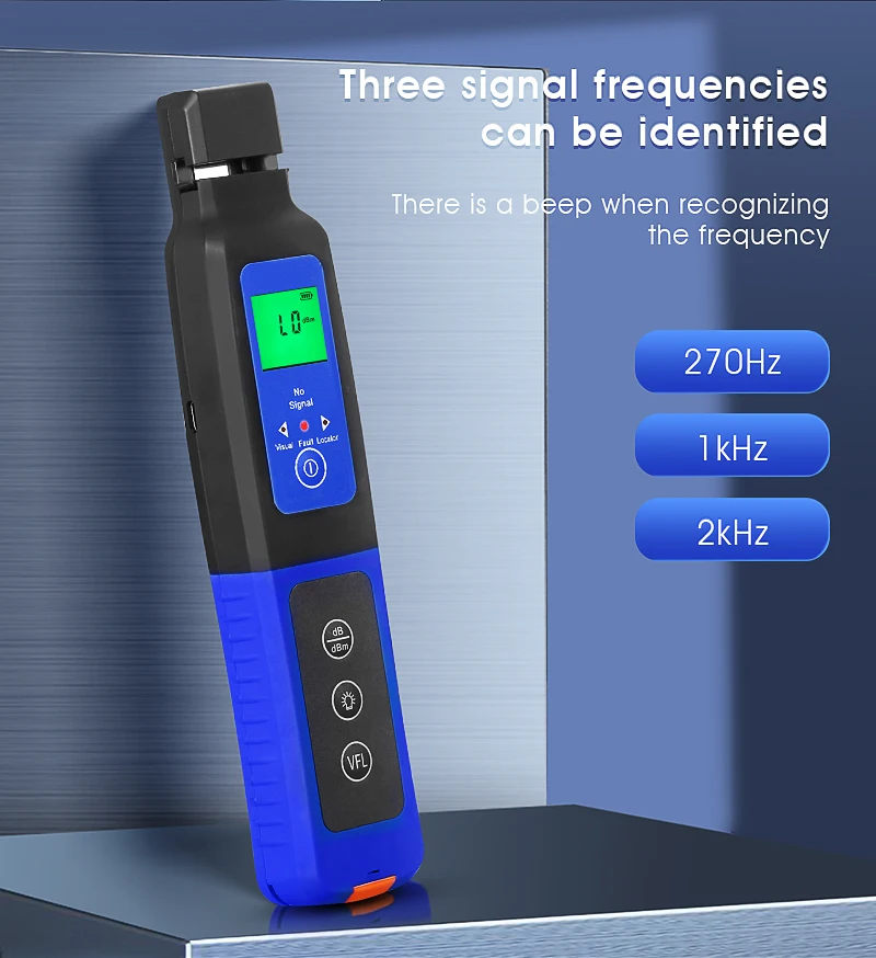 Rechargeable AUA-C40 Fiber Optic Identifier Live Fiber Optical Identifier with B