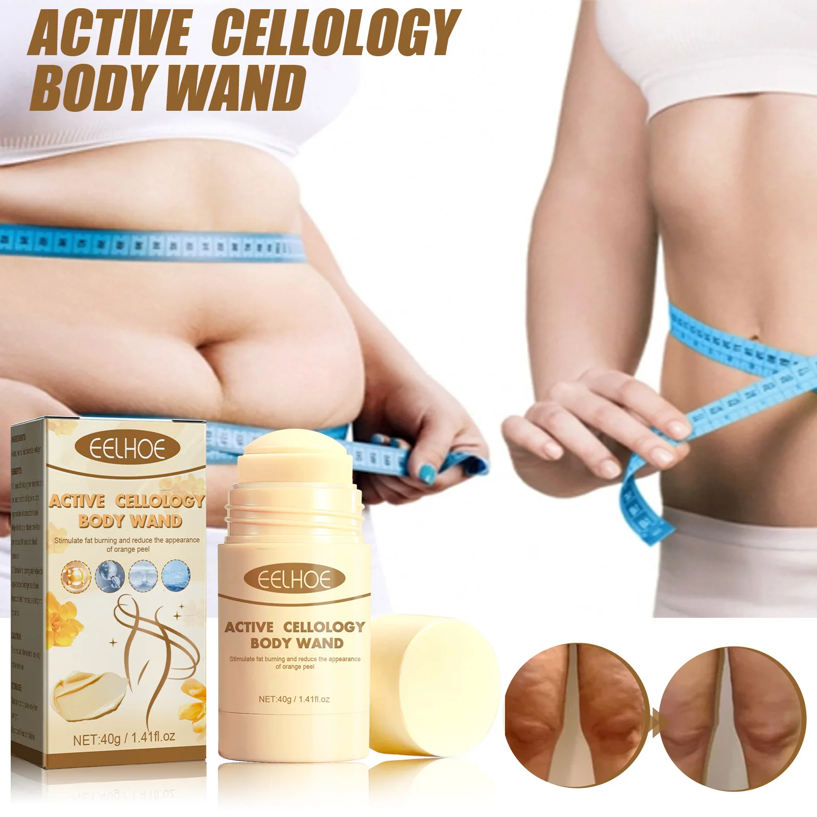 Slimming Body Balm Stick Effective Weight Loss Leg Waist Belly Lift Firm Anti Cellulite Moisturizing Fat Burning Cream Female Male_voghion.com