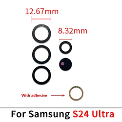 Premium Rear Camera Glass Lens with Adhesive for Samsung Galaxy Series (S24 Ultra)