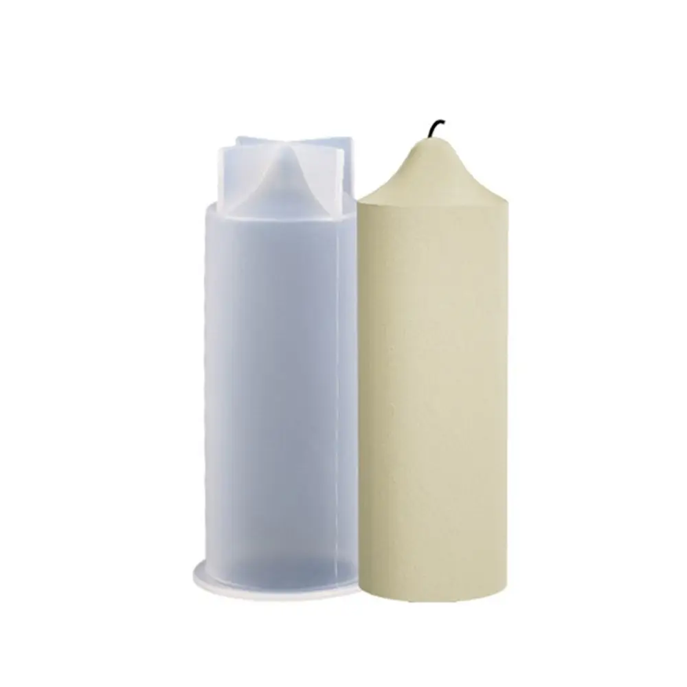 Description Picture 5 of item1Pcs 3D Cylinder Candle Silicone Mold Cake Resin Molds Handmade Soap Moulds Clay Making Tools Church Party Wedding Supplies