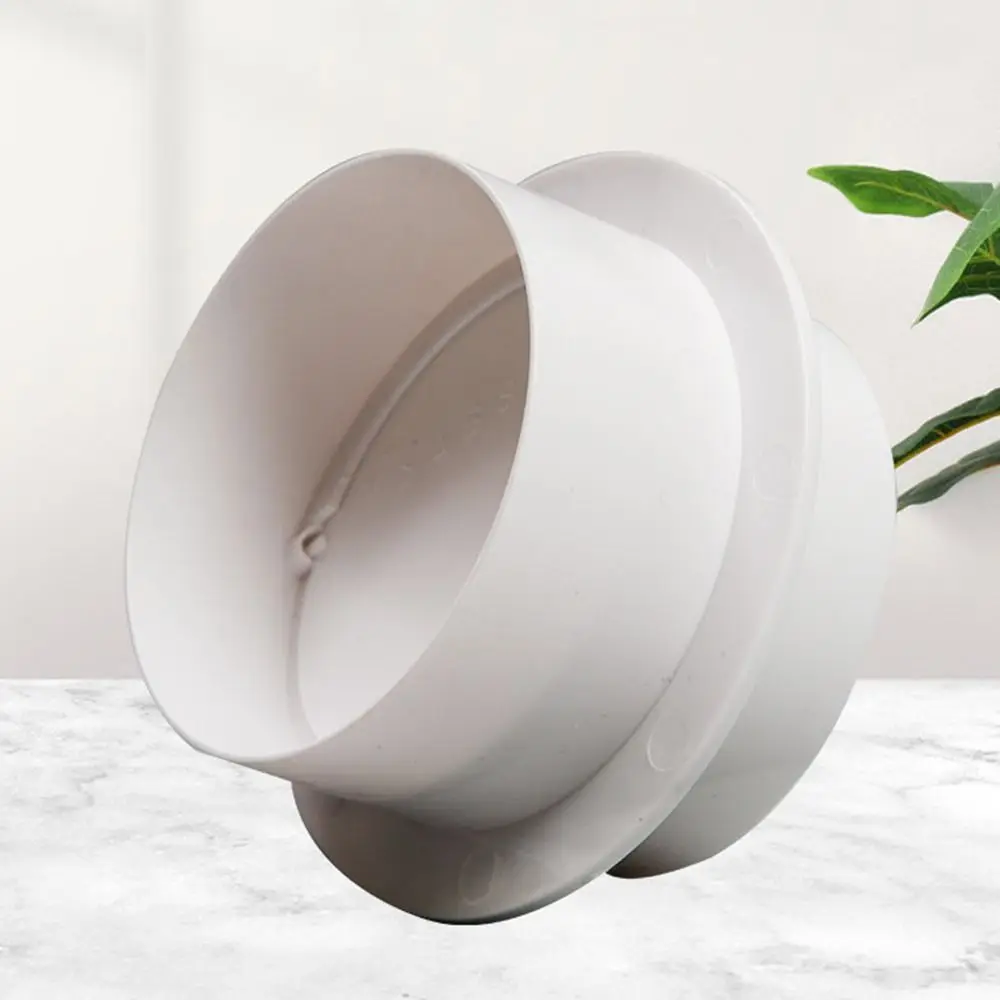 Round Plastic Pipe Check Valve 80/100/110/150/200mm Air Duct Check Ventilation Valve Portable Exhaust Fan Hose Proof Valve