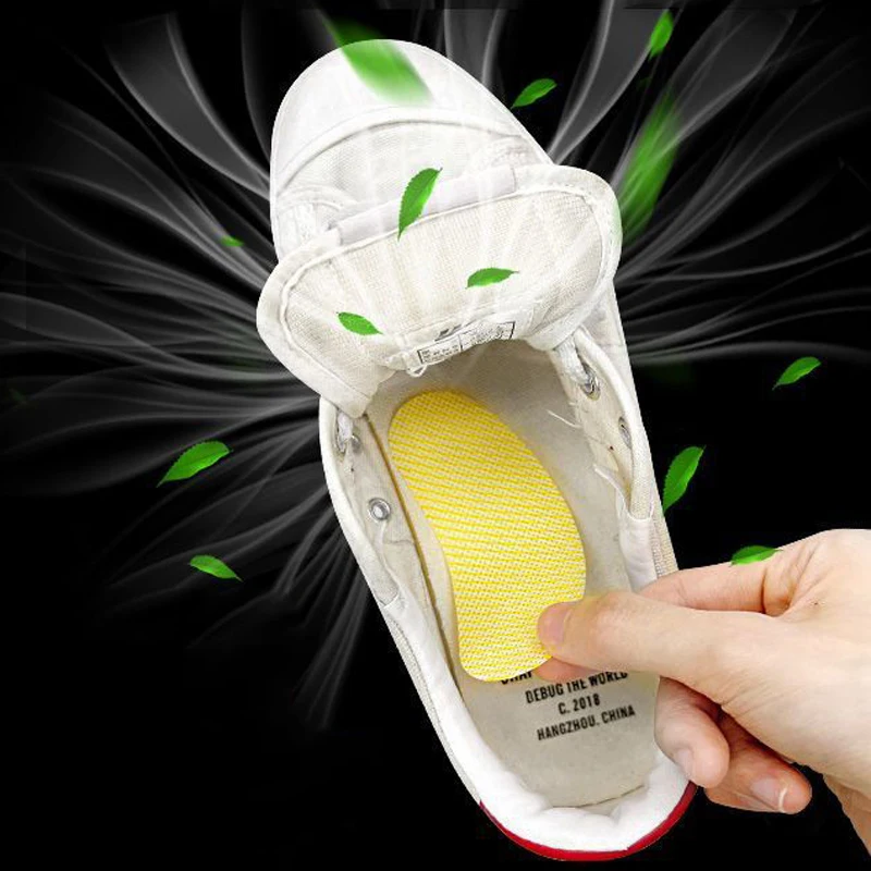 Shoes Odor Remover Deodorant Patch Invisible Lemon Stickers Foot Care Paddings Athlete's Foot Soothing Insole