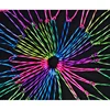 35/60cm Caliber Nylon Fishing Nets Collapsible Fishing Tools Racket string Rhombus Mesh Hole Depth Folding Nylon Landing Dip Net 5