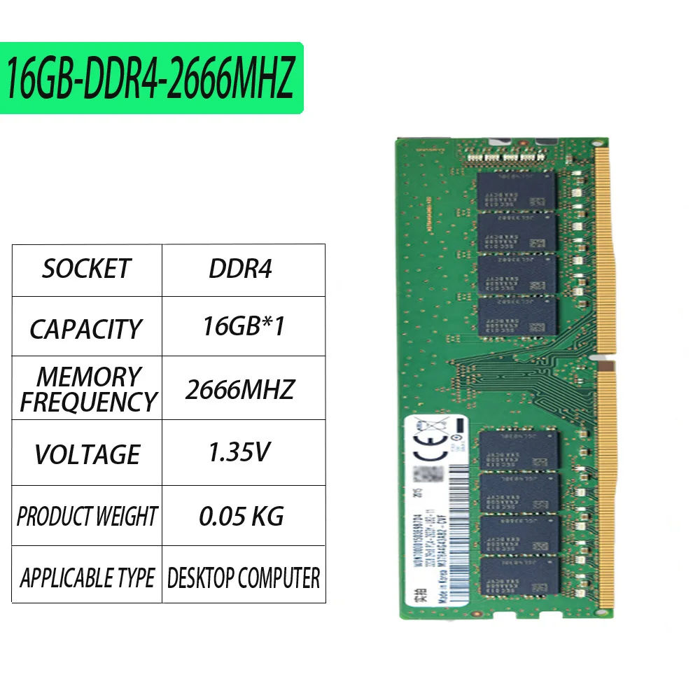 

Desktop computer DDR4 8GB 16GB 4GB/ 2400 2666 3200MHZ RAM / FOR Three Stars