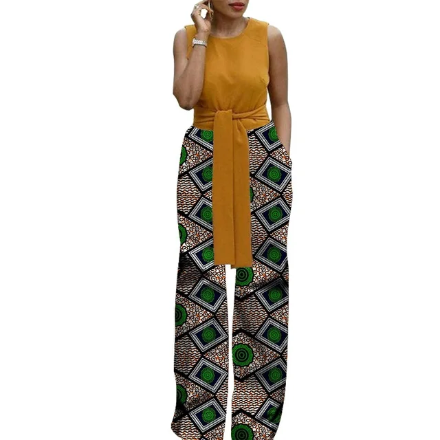 Adanna Loose Trousers Ankara Outfit