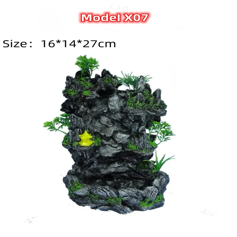 Aquarium Quicksand Waterfall DIY Simulation Rockery Package Fish Tank Landscaping fish tank ornaments fish tank decorations aquarium ornaments mini landscape ornaments