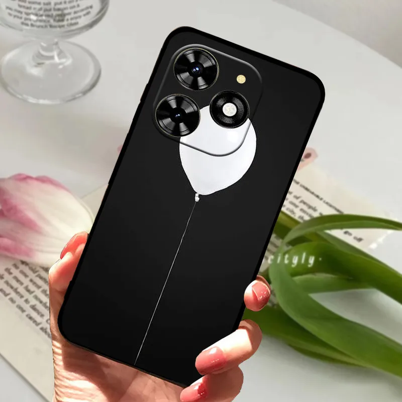 Shockproof Soft TPU Silicone Phone Cover with Cartoon Design