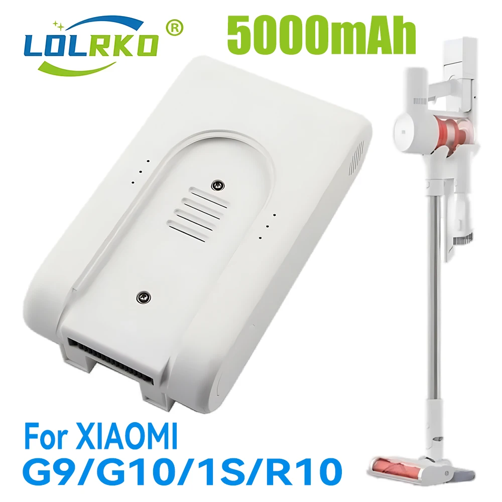 

For Xiaomi Mijia G9 G10 1S 25.2V 5000mAh Handheld Cordless Vacuum Cleaner Rechargeable Li-ion Battery DGDXT-7S1P-001 battery