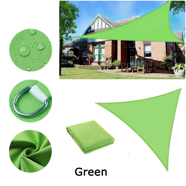 Waterproof Triangle Sunshade Protection Canopy