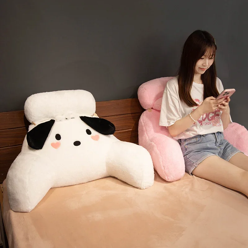 Sanrio Comfortable Back Cushion With Headrest Cinnamoroll My Melody Kuromi Cushion Lumbar Support Chair Sofa Bed Washable Gifts 2