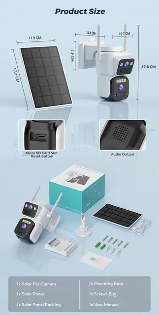 Solar Smart Camera +64G SDカード Solar Smart Camera +64G SDカード Solar Smart Camera +64G SDカード