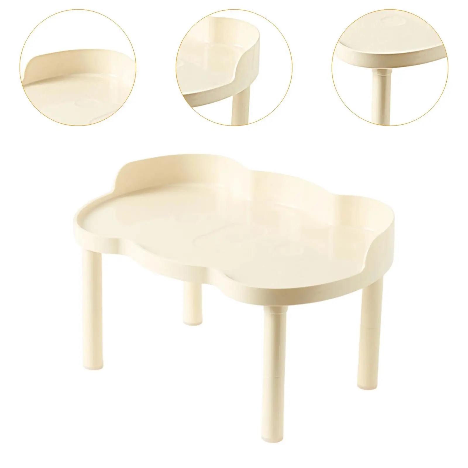 Hamster Play Platform Sturdy Waterproof Stable for Exercise Wheel Water Bottle Other Cage Accessories Food Bowl Small Pets