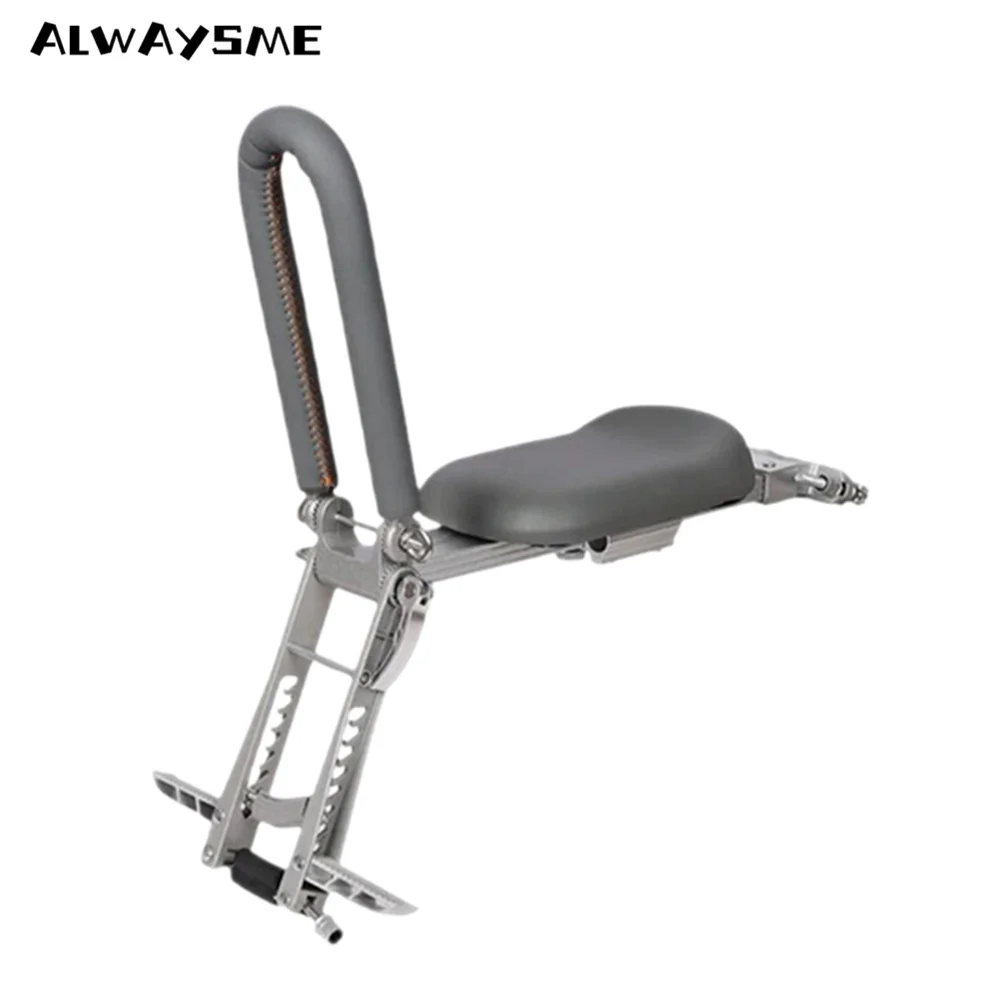 Siège de vélo enfant monté sur le devant ALWAYSME pour 1,5 ~ 5 ans