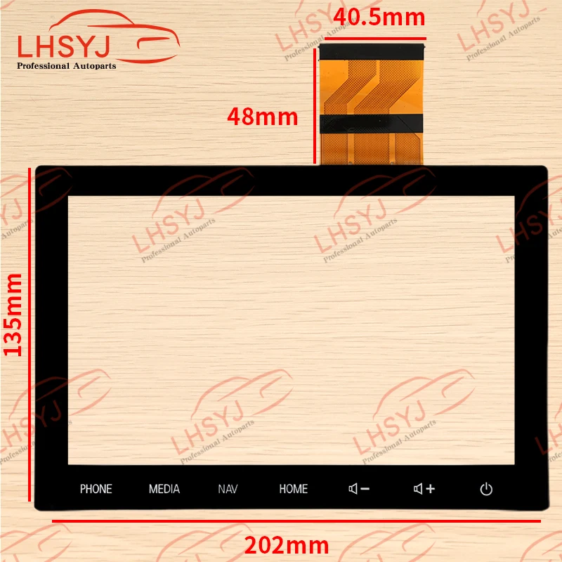Touch Screen Digitizer for Mitsubishi Outlander Radionavigation 20-22Y 8740A104 8740A046 8740A100 8740A103 8740A121 8740A125 8'' touch screen display,monitor display