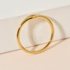 ZMZY New Simple Geometry Women Girls Stainless Steel Rings Finger Gold Color Ring Irregular High Quality Wedding Band Party Gift 5