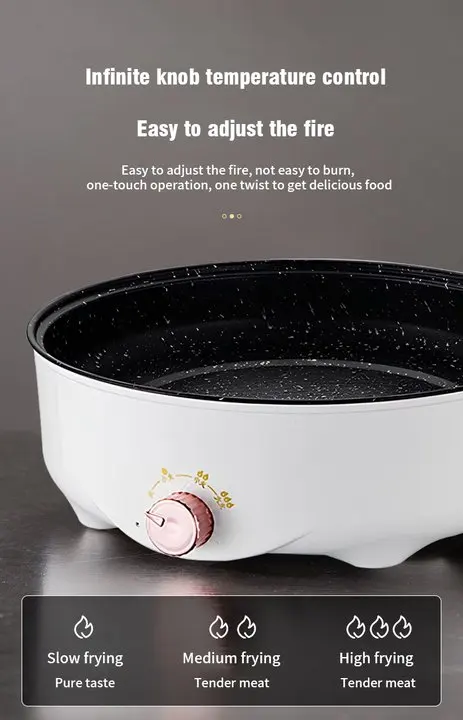 BALASHOV Electric Multi Cooker Frying Pan Image 20
