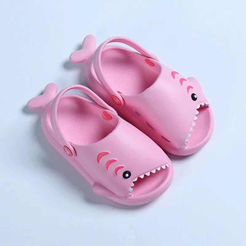 bata children's sandals Summer Sandals For Girls Kids EVA Flat Thick Bottom Soft Sole Solid Sandal Casual Waterproof Home Baby Toddlers Children Shoes extra wide fit children's shoes Children's Shoes